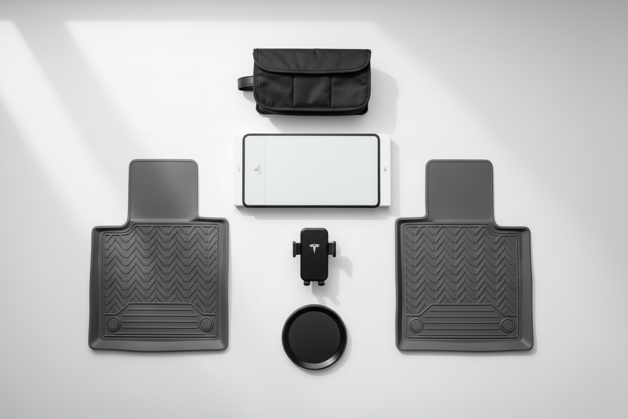 The Minimalist Guide: 5 Essential Accessories for Your New Model 3 Highland/Juniper/Cybertruck