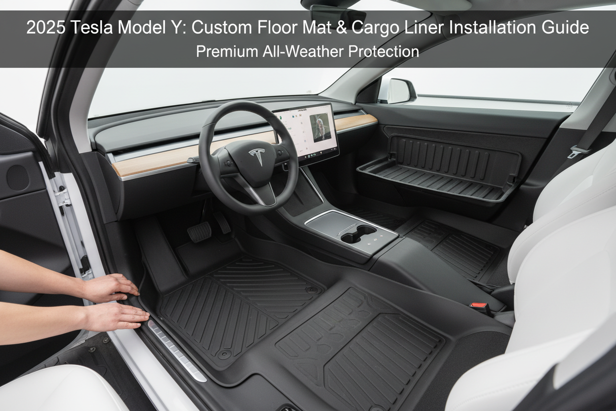 The Ultimate DIY Guide to Installing Custom Floor Mats and Cargo Liners for Your 2025+ Tesla Model Y (Project Juniper)