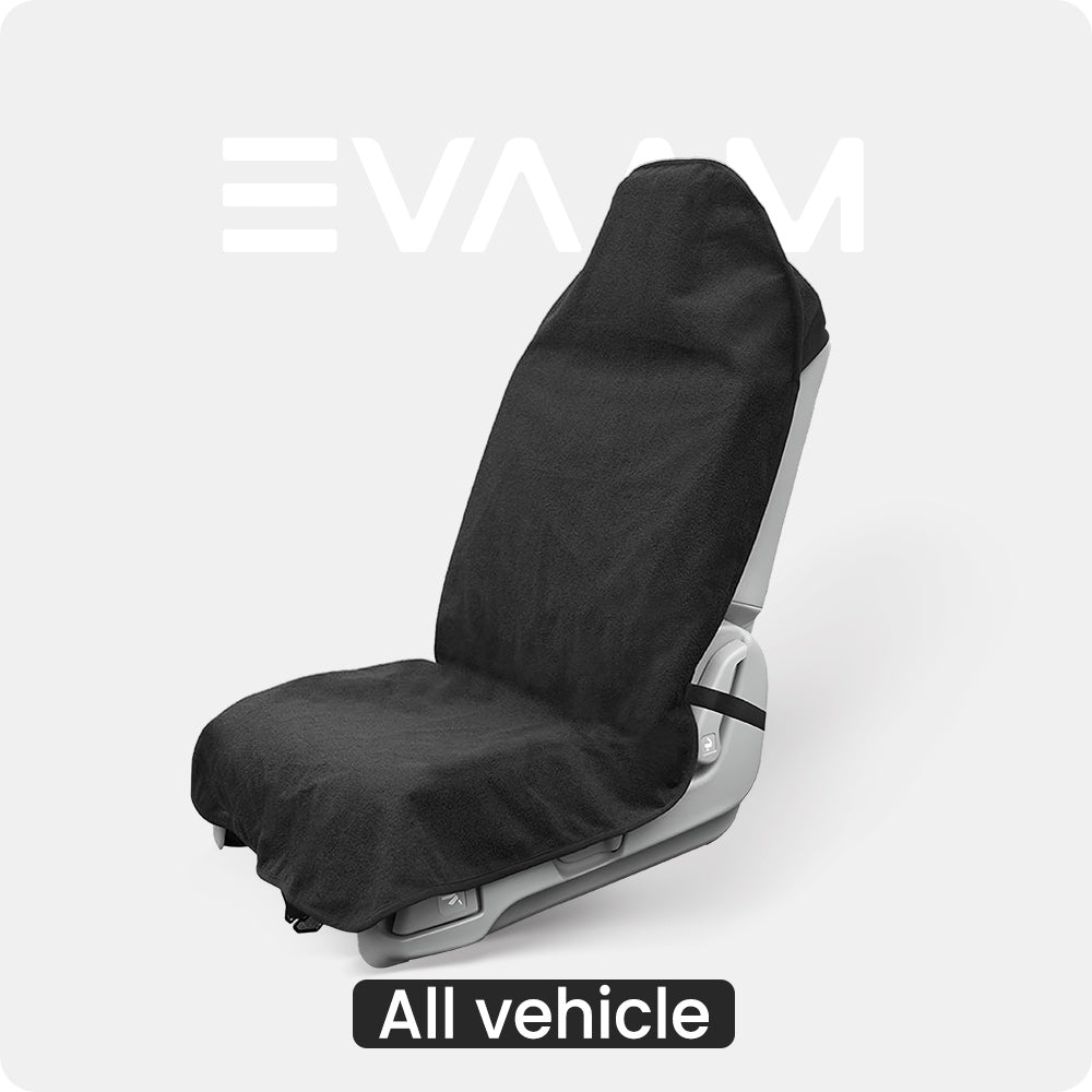 EVAAM® Washable Waterproof Towel Seat Cover Protector - Fits All Cars - EVAAM
