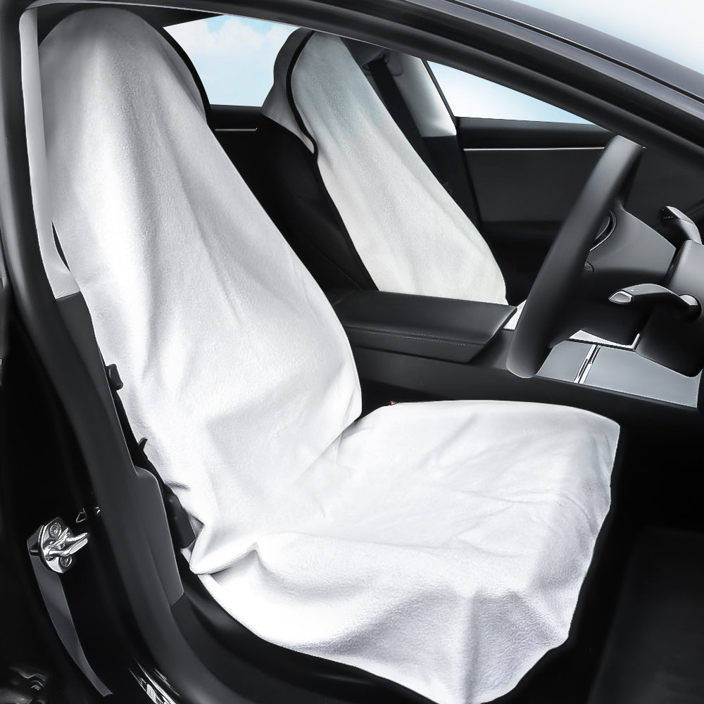 EVAAM® Washable Waterproof Towel Seat Cover Protector - Fits All Cars - EVAAM
