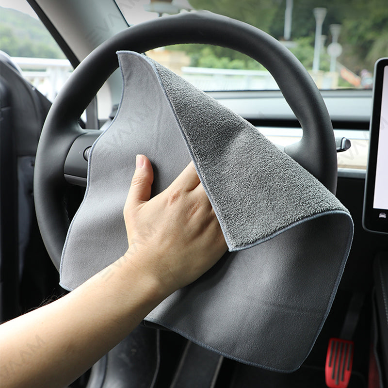 Suede Car Towel for Tesla Model 3/Y/S/X - EVAAM