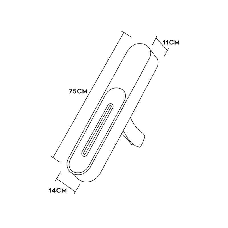EVAAM® Alloy & Wooden Air Freshener for Tesla Model 3/Y Accessories - EVAAM