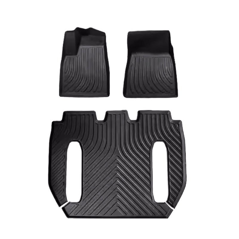 EVAAM® Tesla All Weather Floor Mats for Model X (2016-2023) - EVAAM