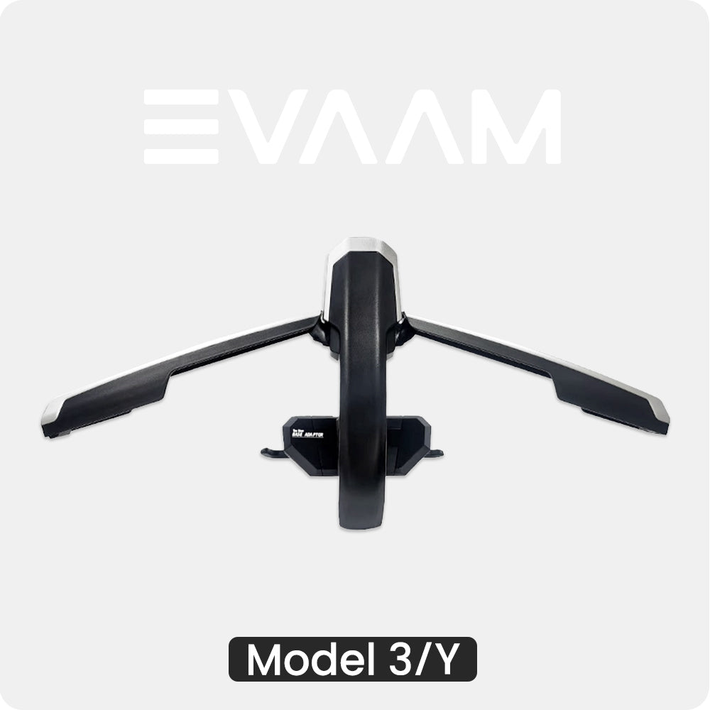 EVAAM® Back Seat Headrest Clothes Folding Hanger Tesla Model 3/Y (2018-2024) - EVAAM