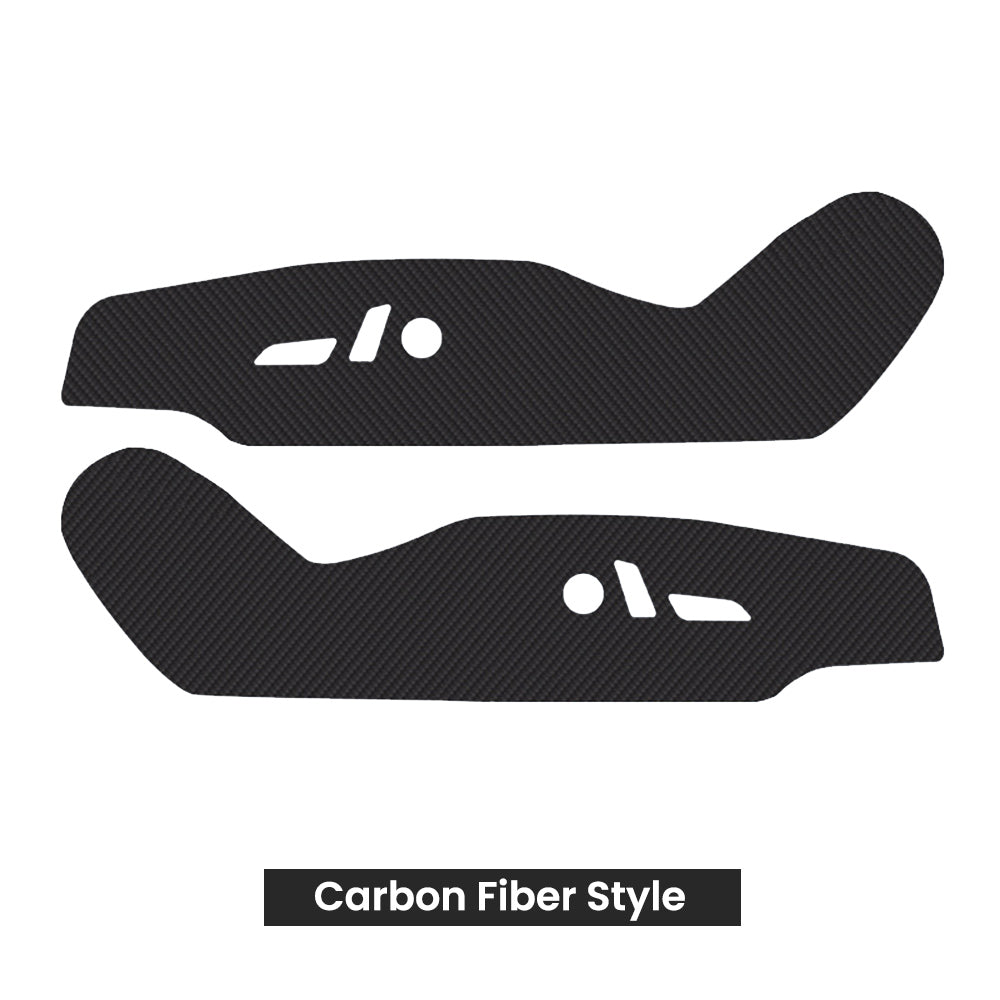 EVAAM® Seat Side Anti-Kick Leather Protection Mats - EVAAM