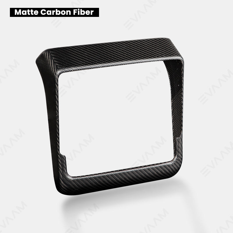 2024 Model 3 Highland EVAAM® Real Carbon Fiber Rear AC Vent Cover - EVAAM