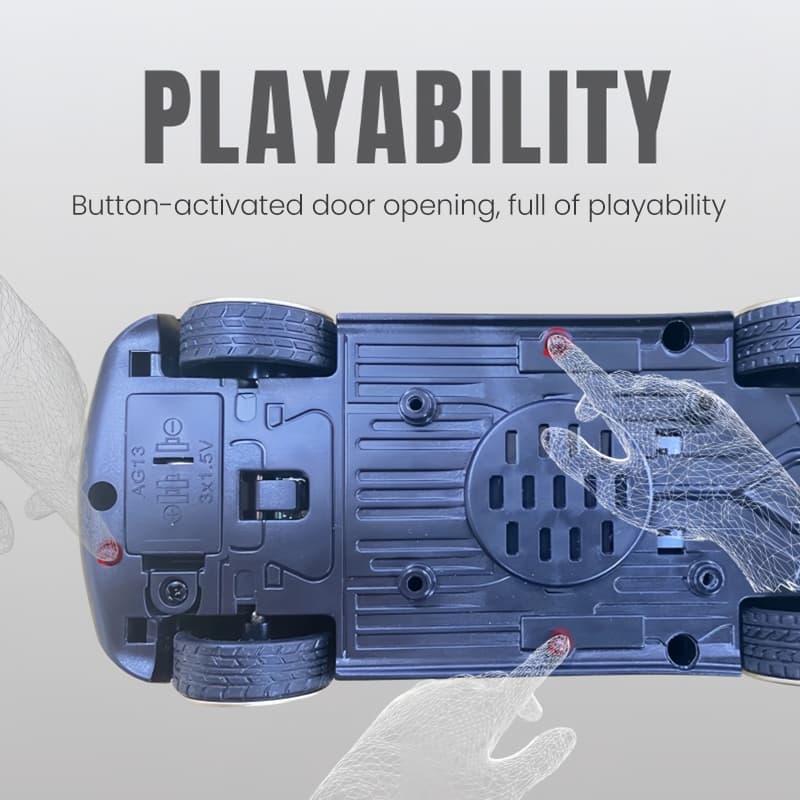 1:32 Tesla Robotaxi (Cybercab) Diecast Alloy Model Car