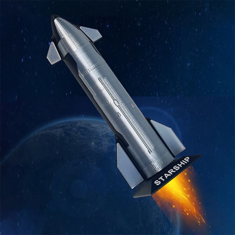 SpaceX Starship Rocket Assembly Model Kit - Aerospace Collectible & Souvenir