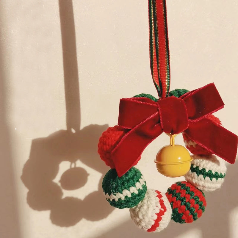 EVAAM® Christmas Car Rearview Mirror Hanging Decorations - EVAAM