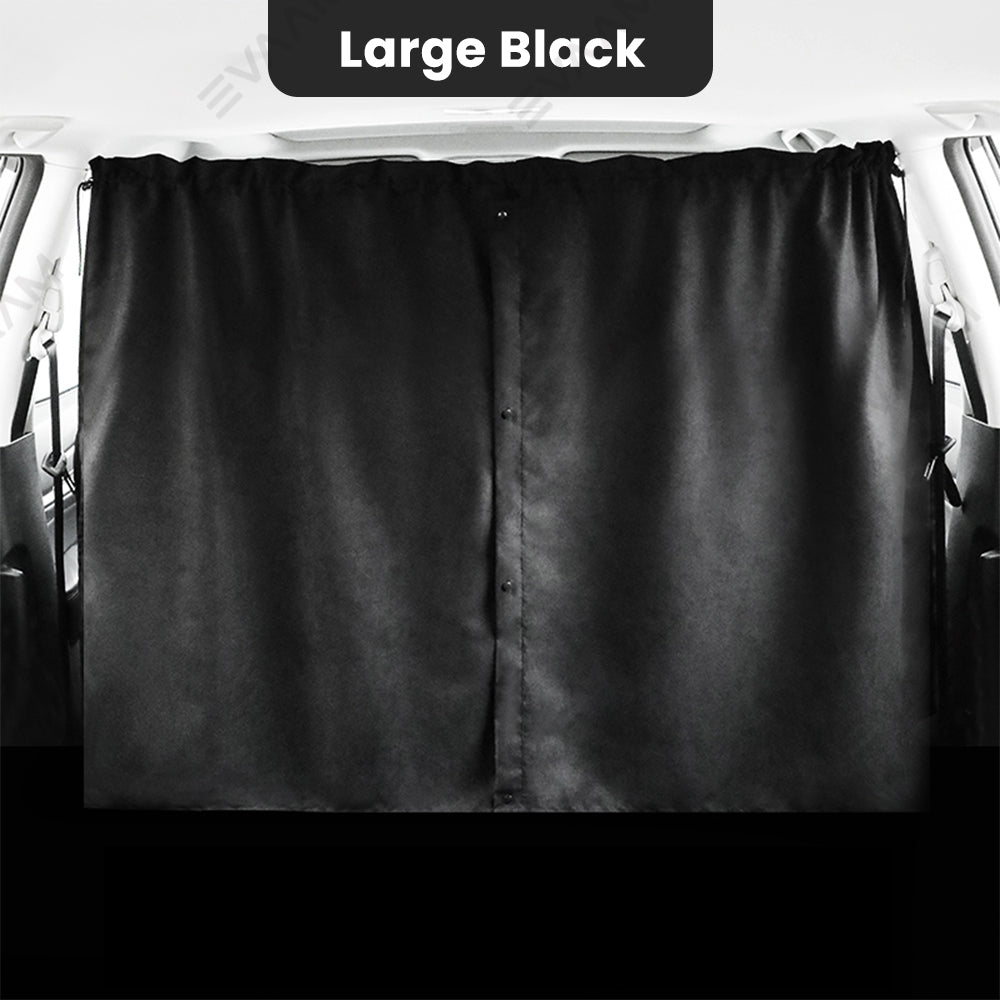 EVAAM® Rear Seat Privacy Curtains for Tesla Model 3/Y/S/X - EVAAM