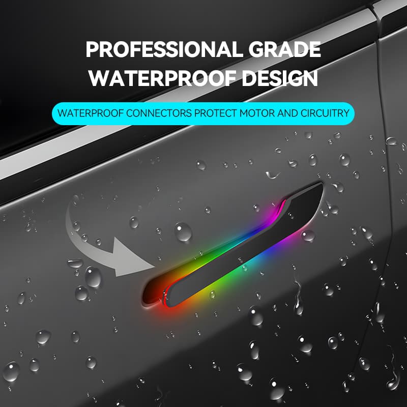 Ultimate RGB Auto-Presenting Door Handle Kit for Tesla Model 3 & Y