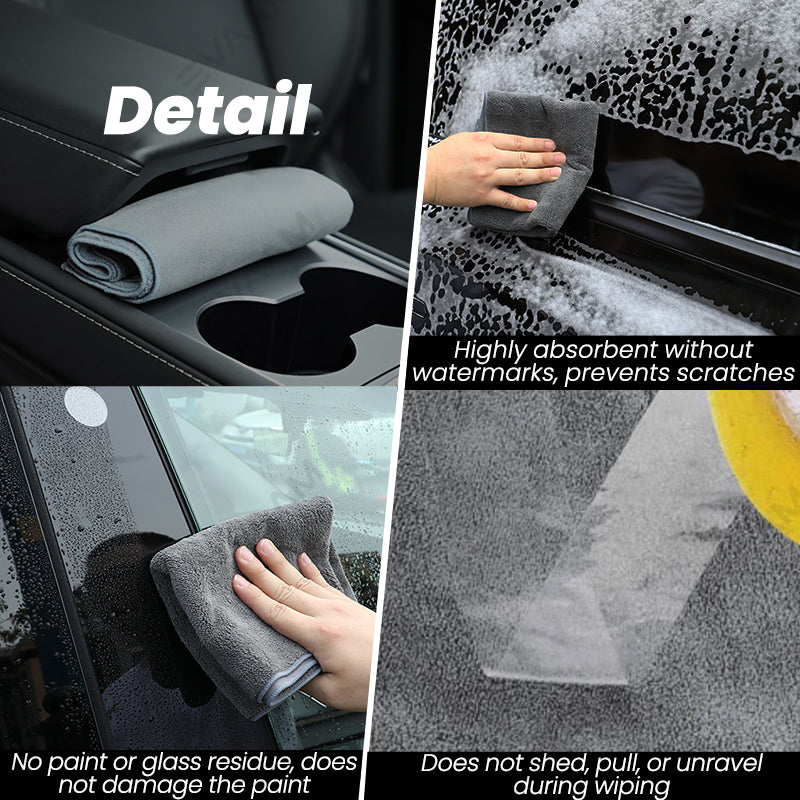 Suede Car Towel for Tesla Model 3/Y/S/X - EVAAM