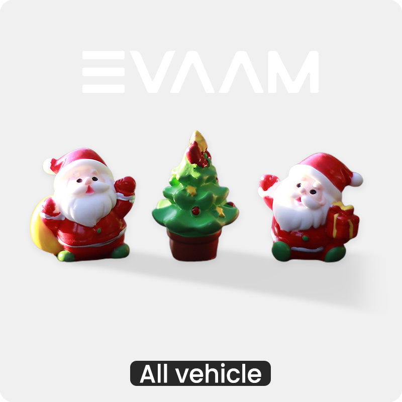 EVAAM® Christmas Central Control Screen Decoration for Tesla Model 3/Y