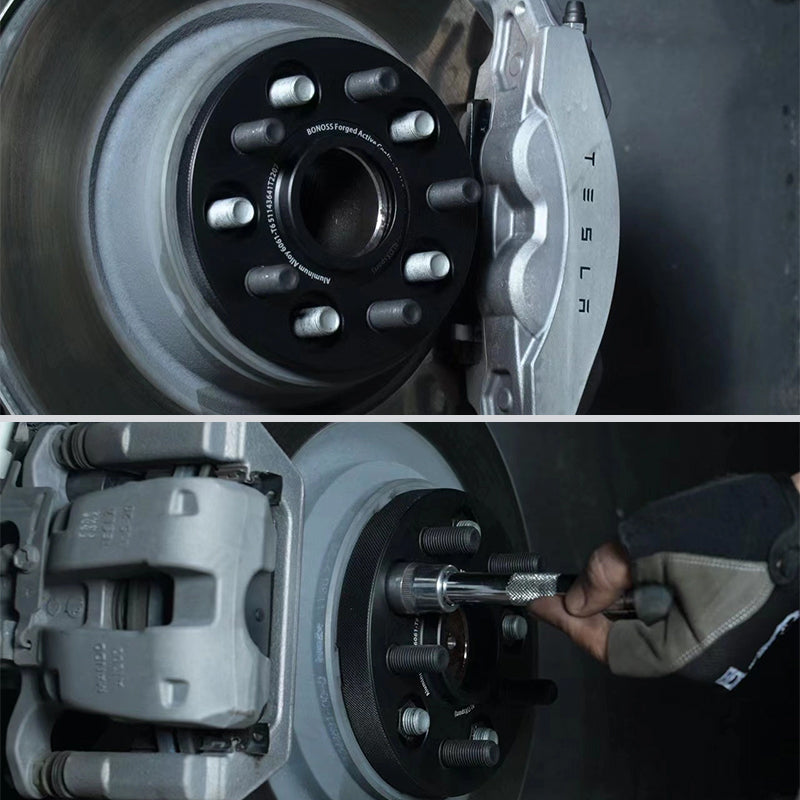 EVAAM® Wheel Spacers Adapter 20mm (2Pcs) for Tesla Model 3/Y - EVAAM