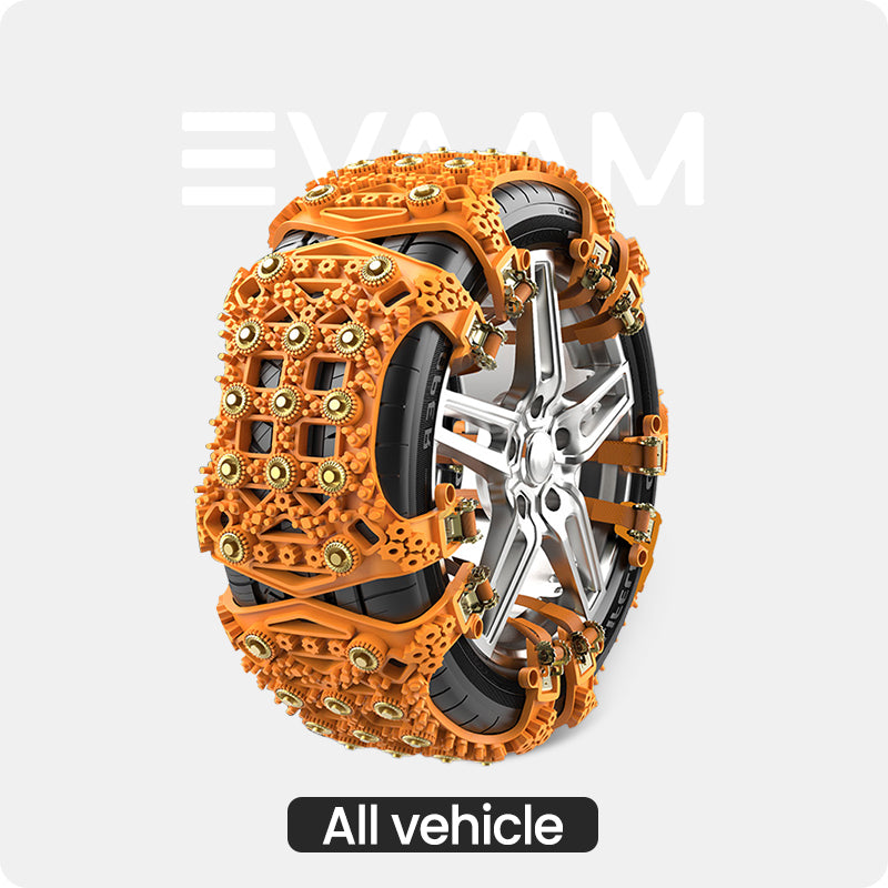 EVAAM® Tire Snow Chains Anti Slip for Tesla Model 3/Y/S/X