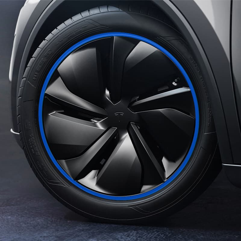 19" Crossflow Wheels Aluminum Alloy Wheel Rim Protectors for Tesla Model Y Juniper 2025+