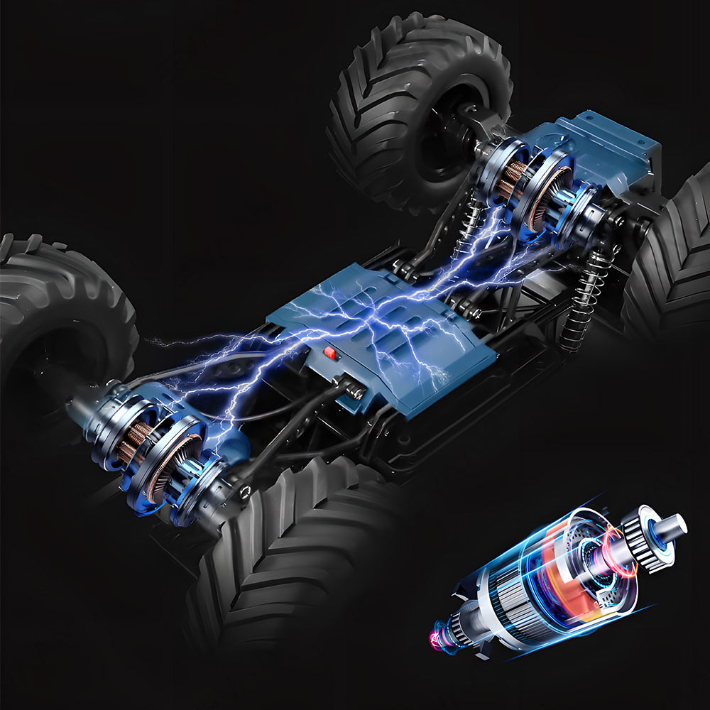 EVAAM® 1:8 Tesla Cybertruck Radio-Controlled Truck - EVAAM