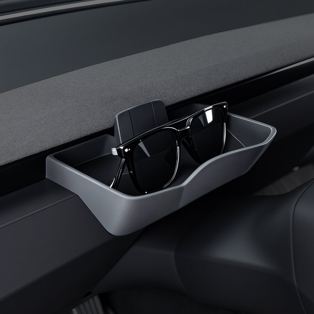 Dashboard Storage Tray & Multi-Use Holder for Tesla Model Y Juniper 2025+/Model 3 Highland 2024+