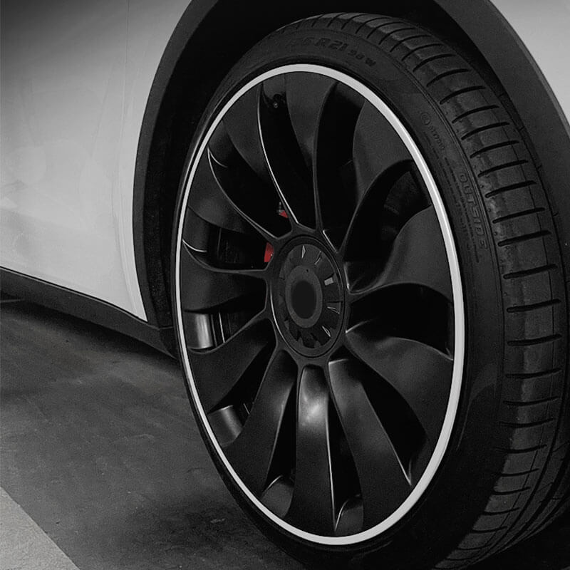 white wheels protector