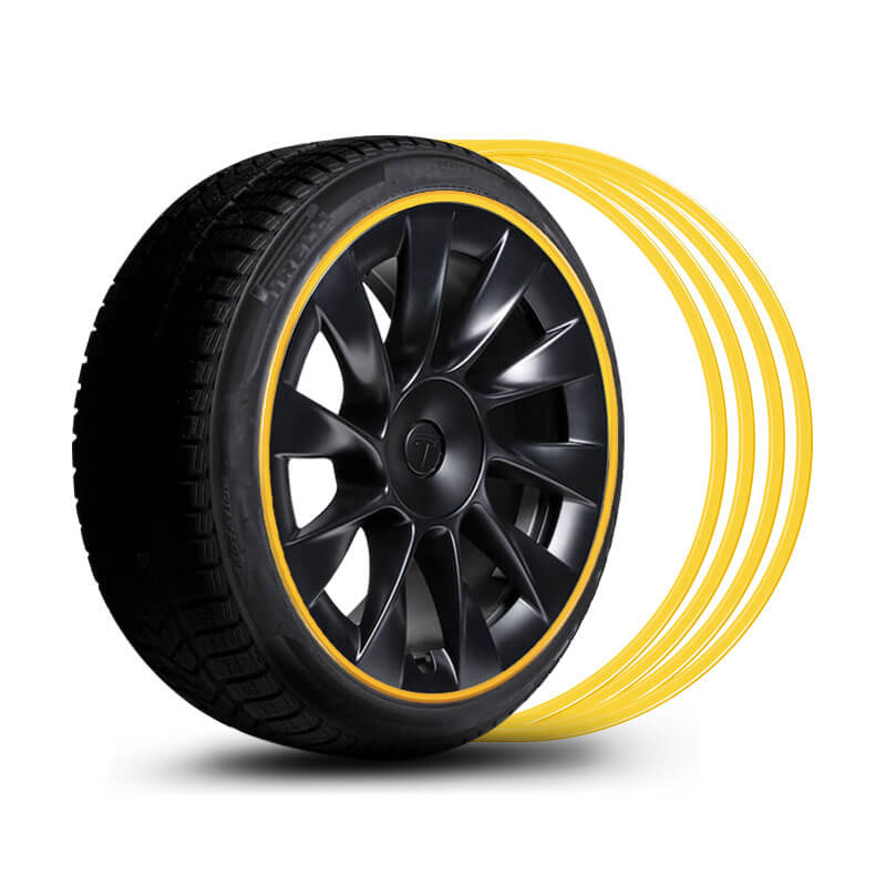 EVAAM™ 2022 UPGRADE! Wheel Rim Protector For Tesla All Models (4 PCS) (2012-2022) - EVAAM