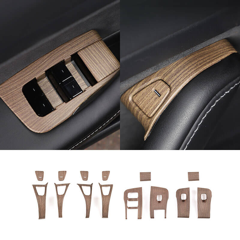 EVAAM® Wood Grain Cover Kit For Model 3 2017-2020 Accessories - EVAAM