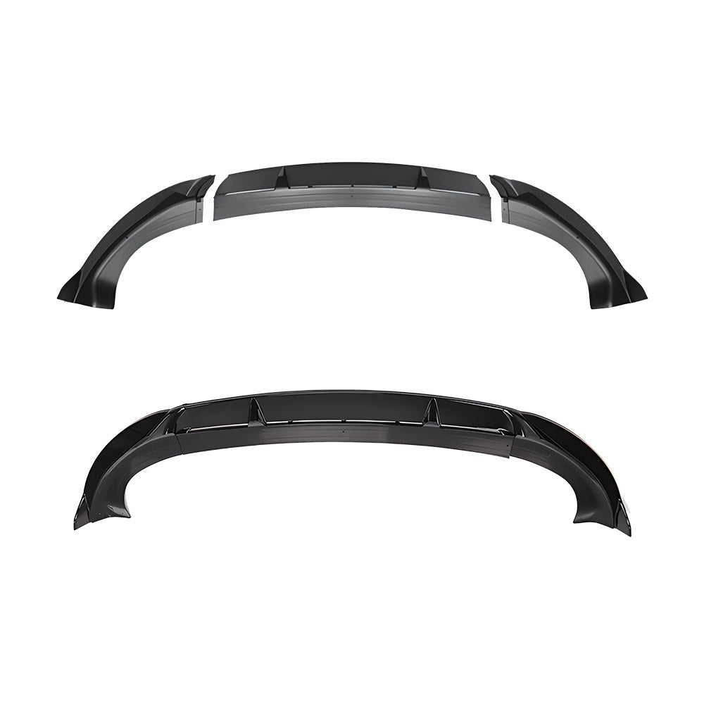 EVAAM® 3-Piece Front Lip Spoiler & Fog Light Trim for Tesla Model Y Juniper 2025+ - EVAAM