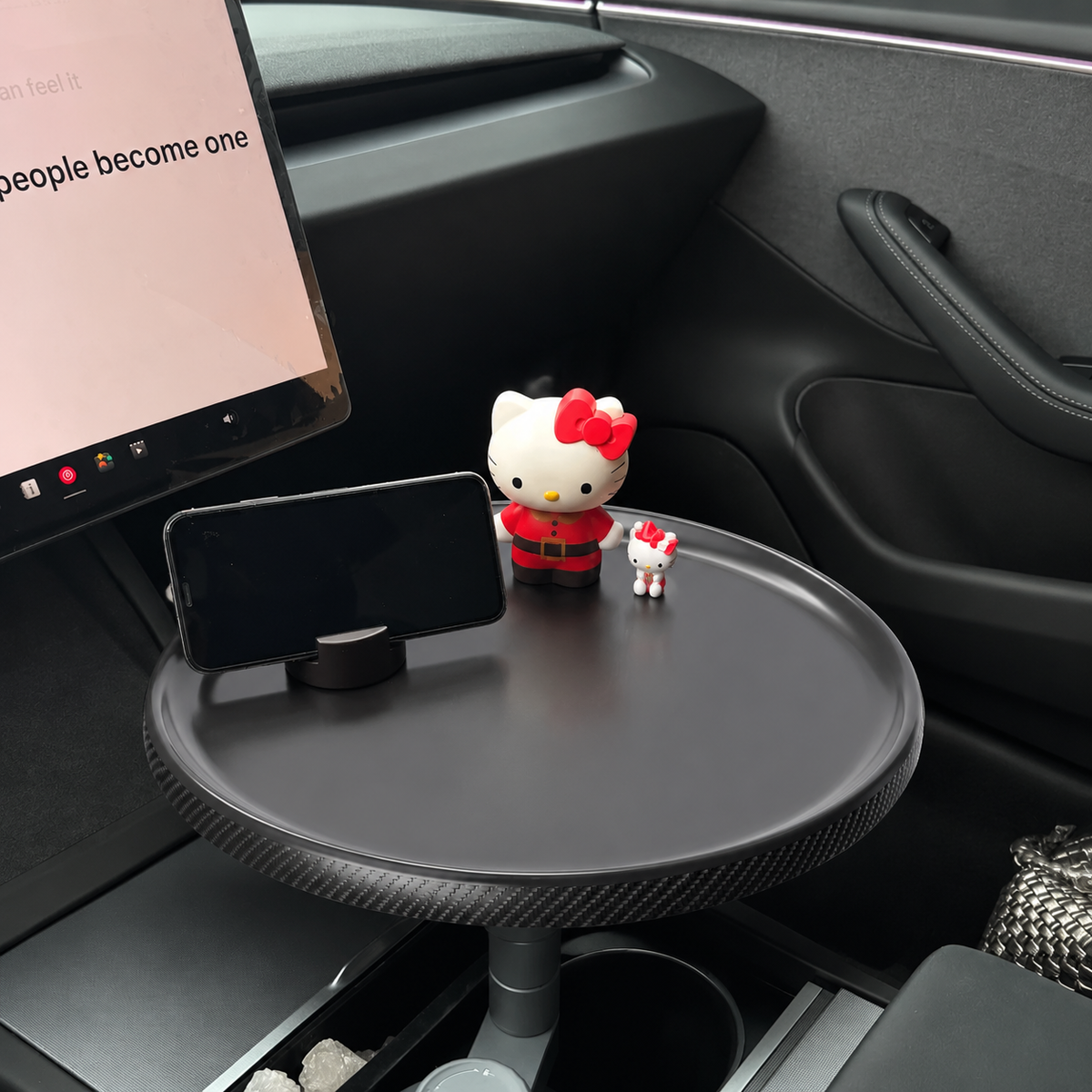 EVAAM® 360° Universal Cup Holder Tray Table for Tesla Model 3/Y/S/X