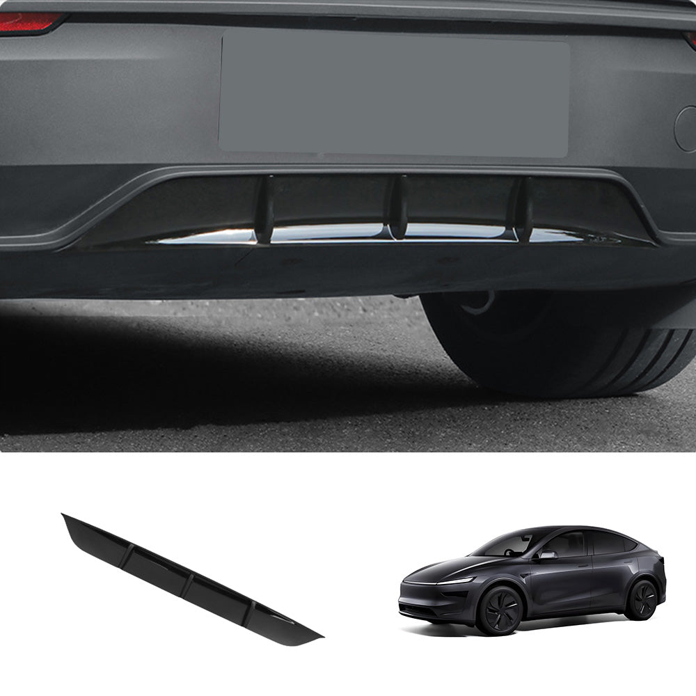 EVAAM® ABS Rear Bumper Lip Spoiler for Tesla Model Y Juniper 2025+ - EVAAM