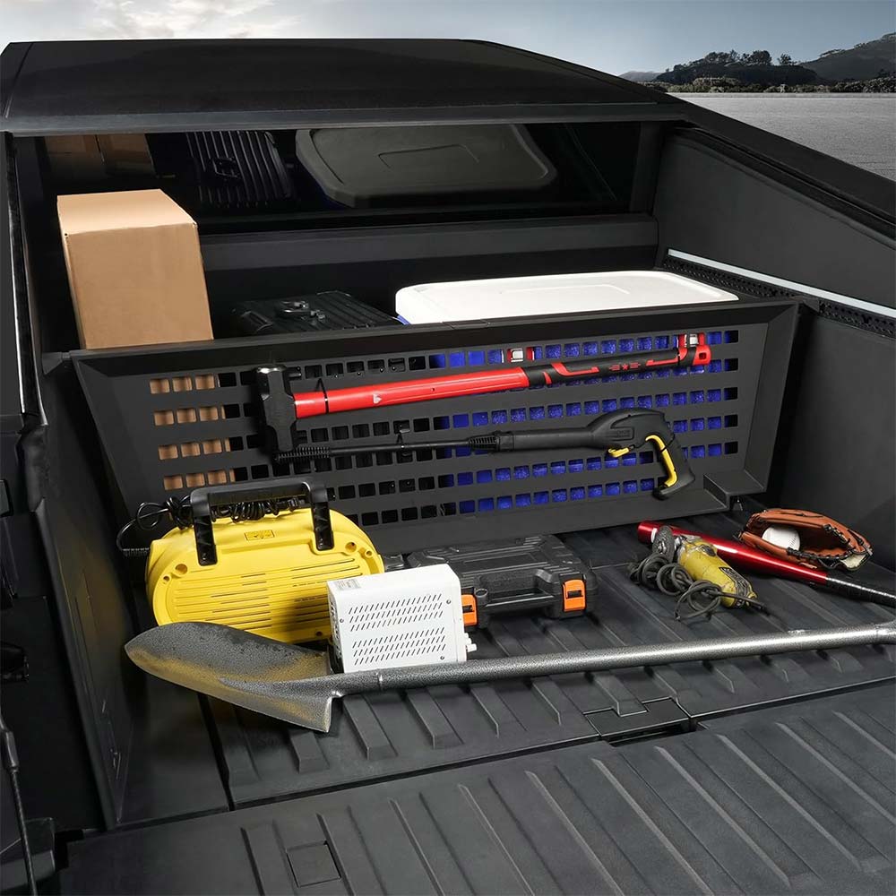 EVAAM® Adjustable Trunk Cargo Divider Panels for Tesla Cybertruck - EVAAM