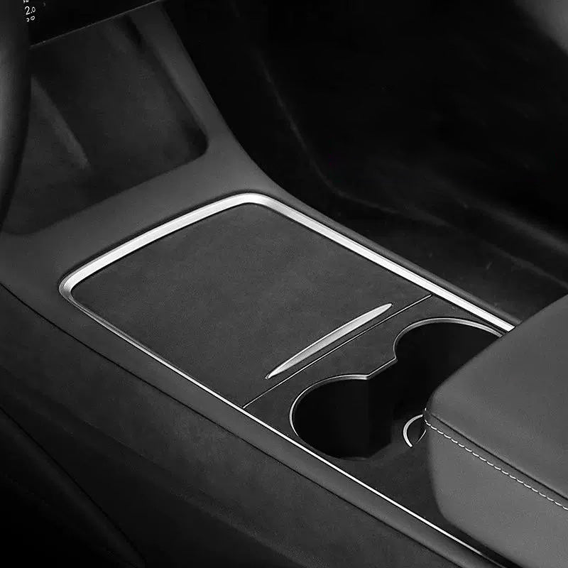 EVAAM® Alcantara Center Console Wraps Kit for Tesla Model 3/Y (2021-2023) - EVAAM