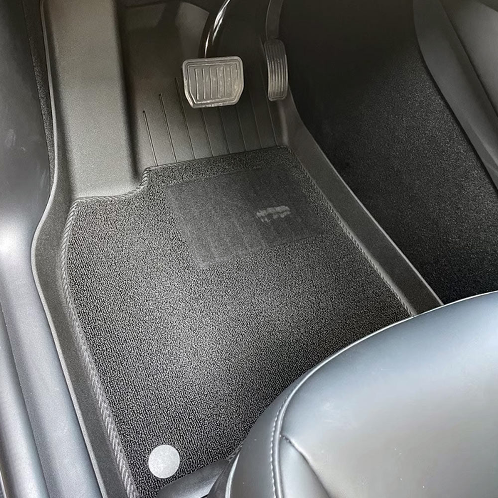 EVAAM® All-Weather TPE Floor Mats With Menis Blanket For Tesla Model Y Juniper 2025+ - EVAAM