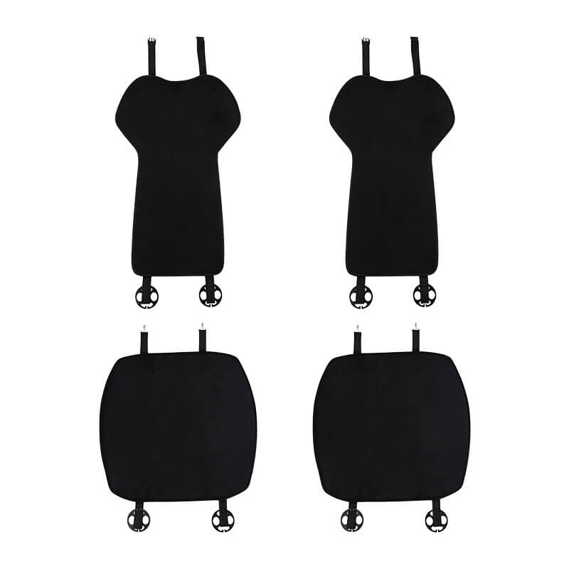 EVAAM® All Weather Seat Cover Front Rear Seat Cushion And Backrest for Model 3/Y - EVAAM