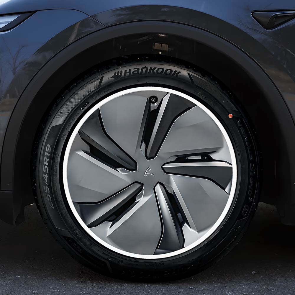 EVAAM® Aluminum Alloy Wheel Rim Protector Rim Case for Tesla Model Y Juniper 2025+ (4 PCS) - EVAAM