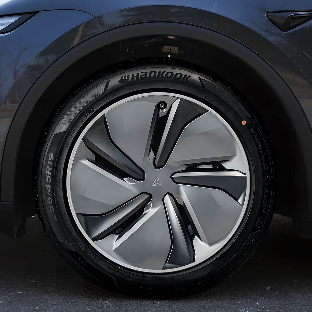 EVAAM® Aluminum Alloy Wheel Rim Protector Rim Case for Tesla Model Y Juniper 2025+ (4 PCS) - EVAAM