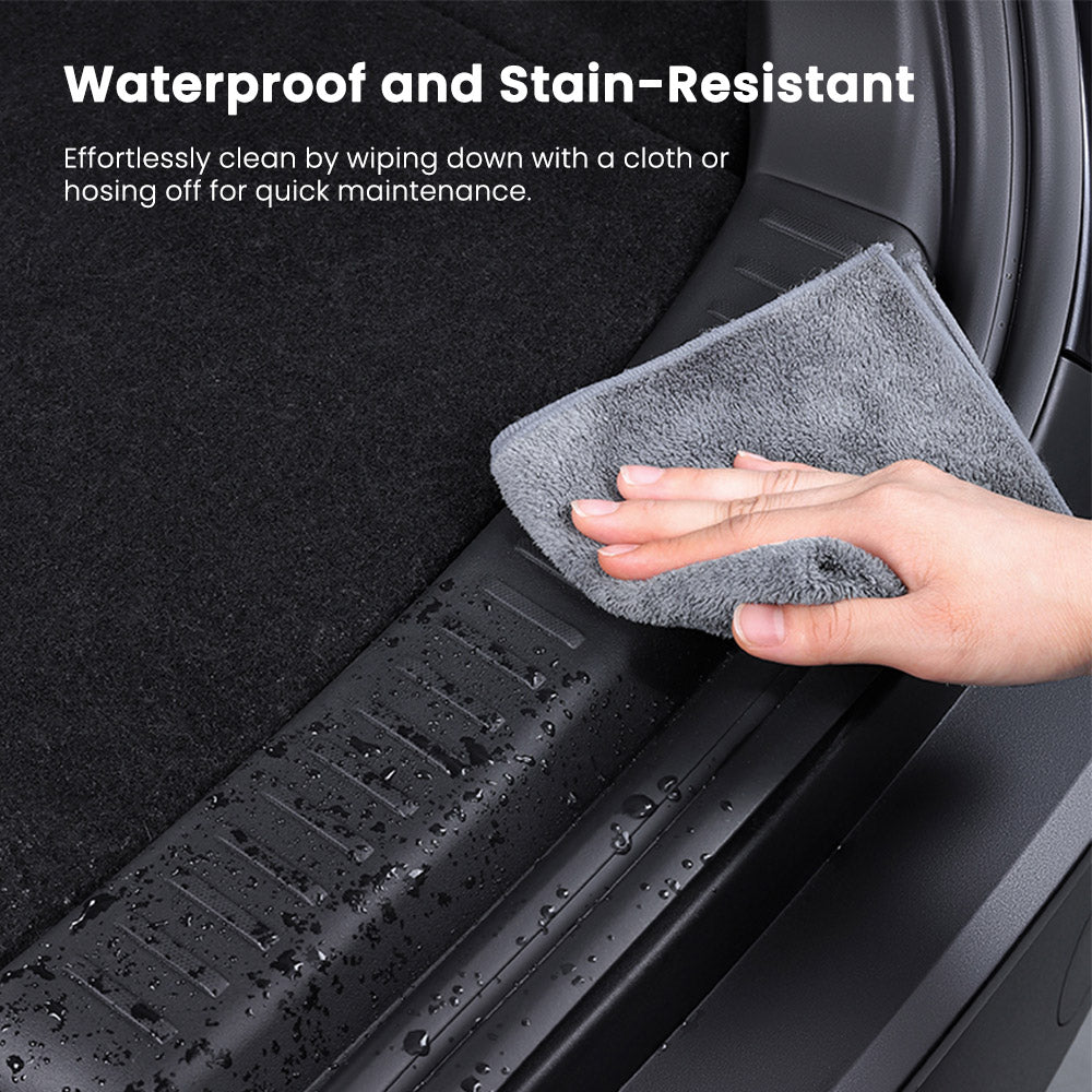 EVAAM® Anti-Scratch TPE Trunk Sill Protector Mat for Tesla Model Y Juniper 2025+ - EVAAM