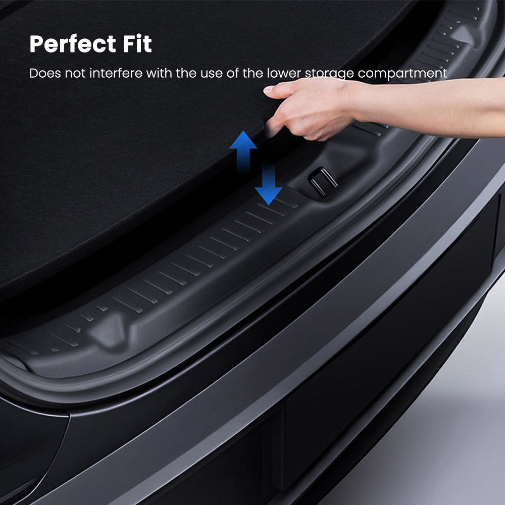 EVAAM® Anti-Scratch TPE Trunk Sill Protector Mat for Tesla Model Y Juniper 2025+ - EVAAM