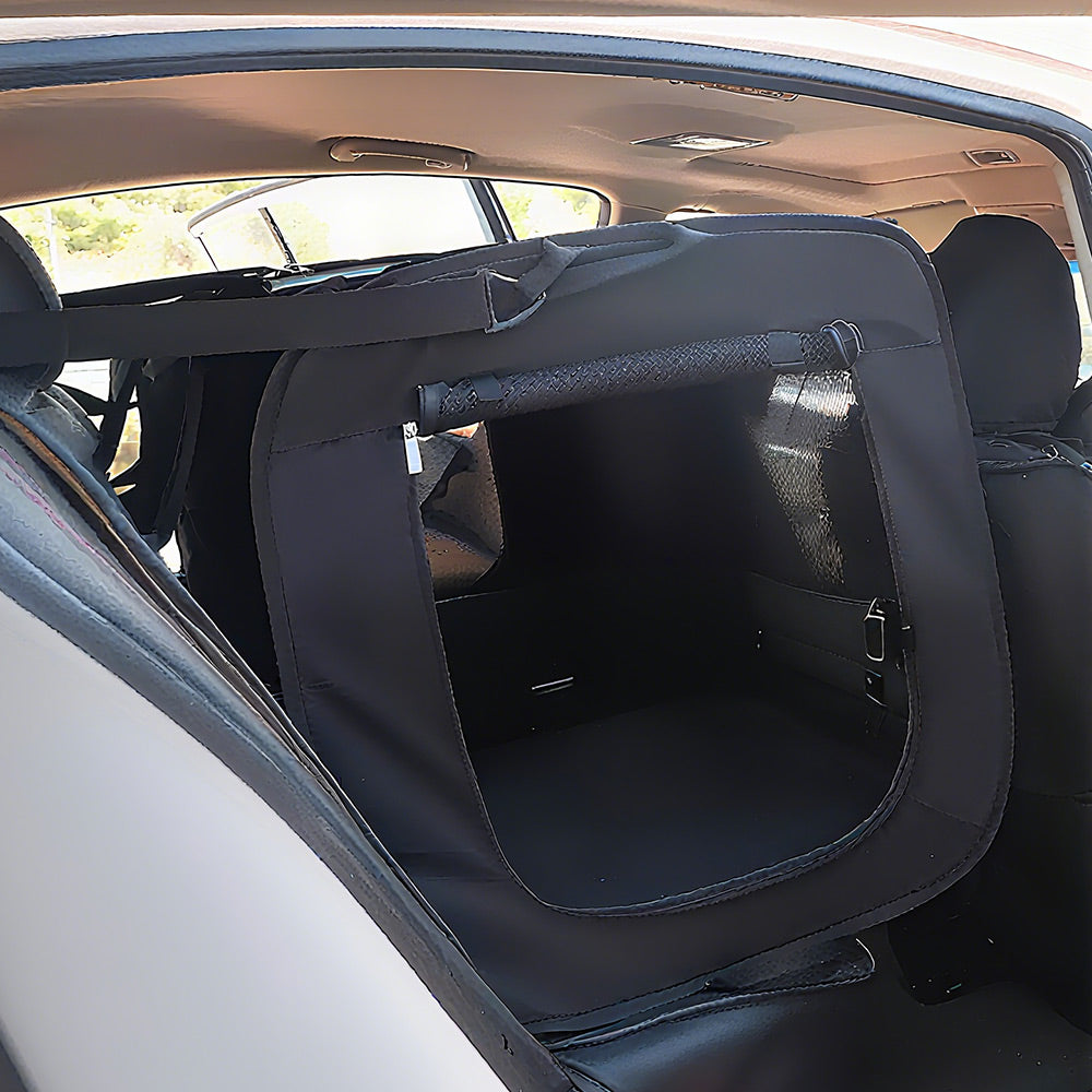 EVAAM® Car Rear Seat Dog Crate For Model 3/Y/S/X/Cybertruck - EVAAM