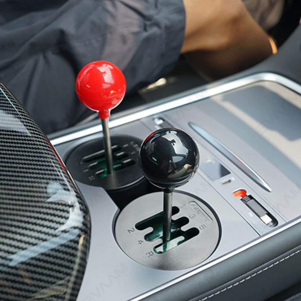 EVAAM® Cup Holder Decorative Shift Lever For Tesla Model 3/Y