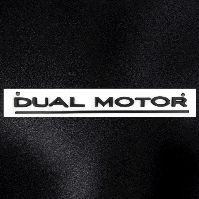 EVAAM® Dual Motor Emblem Trunk High-performance Tail Wordmark for Model 3/Y/S/X - EVAAM
