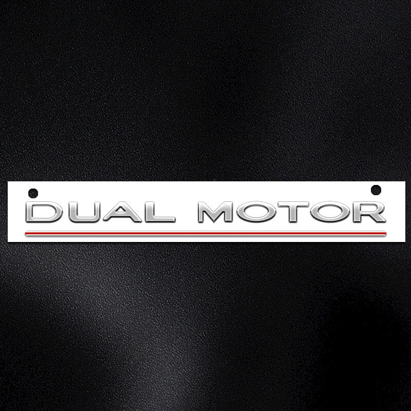 EVAAM® Dual Motor Emblem Trunk High-performance Tail Wordmark for Model 3/Y/S/X - EVAAM