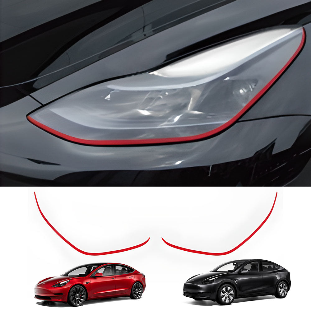 EVAAM® Headlight Sport Decorative Strip For Tesla Model 3/Y - EVAAM