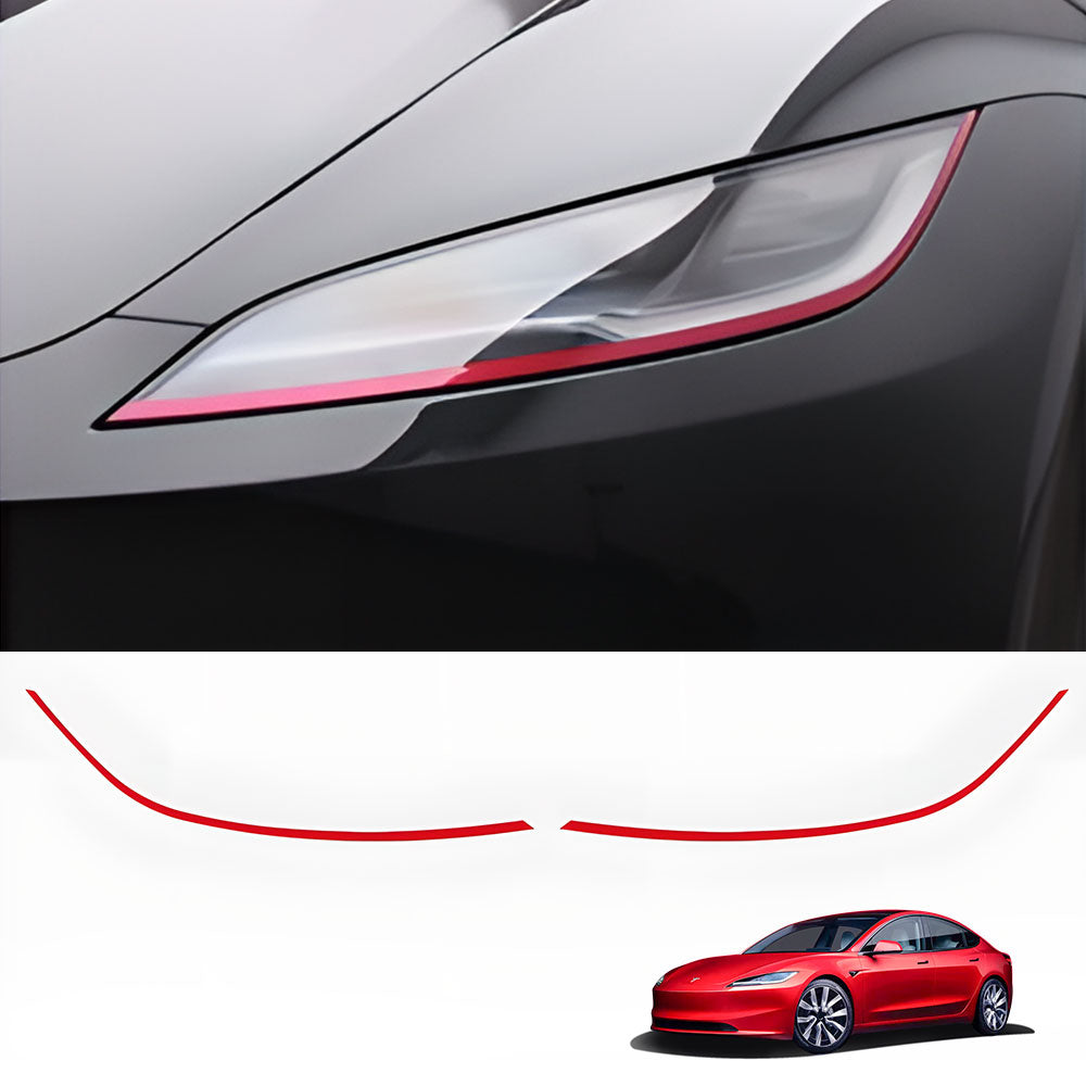 EVAAM® Headlight Sport Decorative Strip For Tesla Model 3/Y - EVAAM