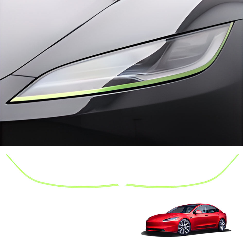 EVAAM® Headlight Sport Decorative Strip For Tesla Model 3/Y - EVAAM