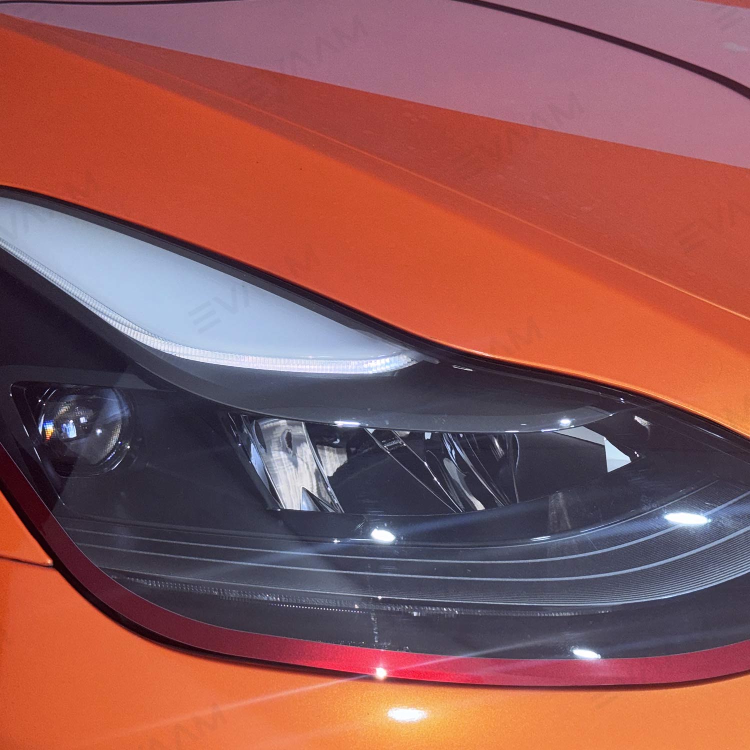 EVAAM® Headlight Sport Decorative Strip For Tesla Model 3/Y - EVAAM