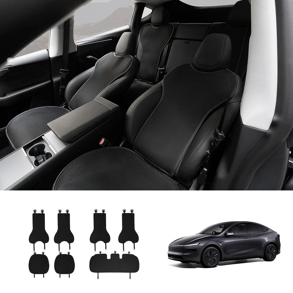 EVAAM® Ice Silk Breathable Air Mesh Seat Cushion for Tesla Model Y Juniper 2025+ - EVAAM