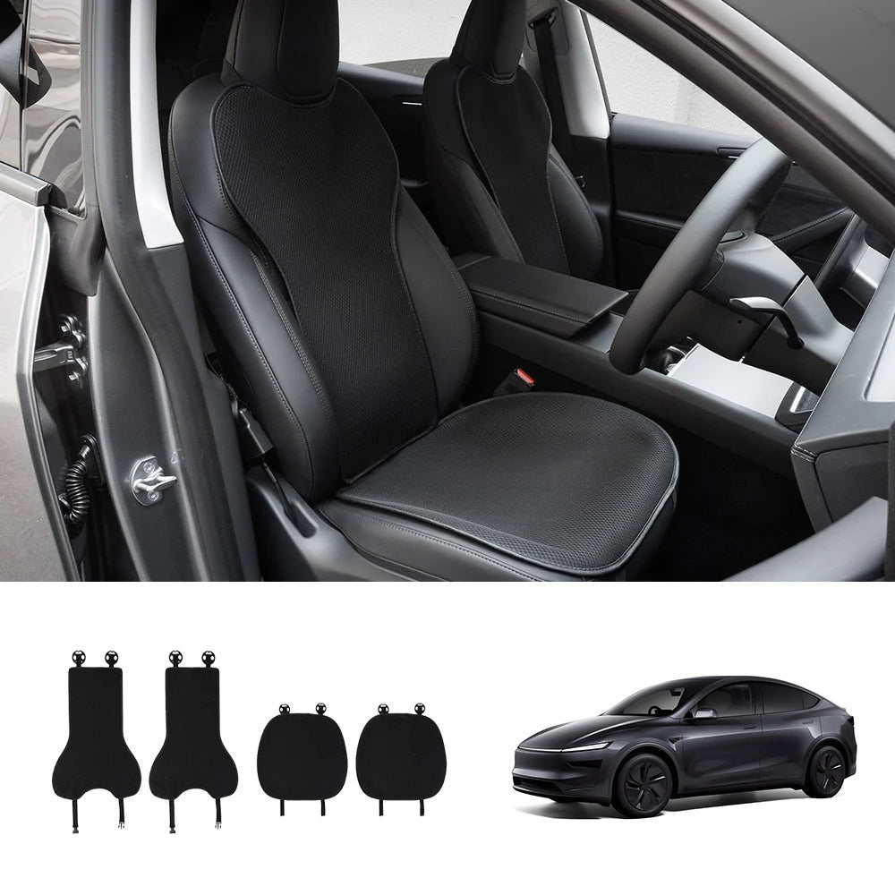 EVAAM® Ice Silk Breathable Air Mesh Seat Cushion for Tesla Model Y Juniper 2025+ - EVAAM