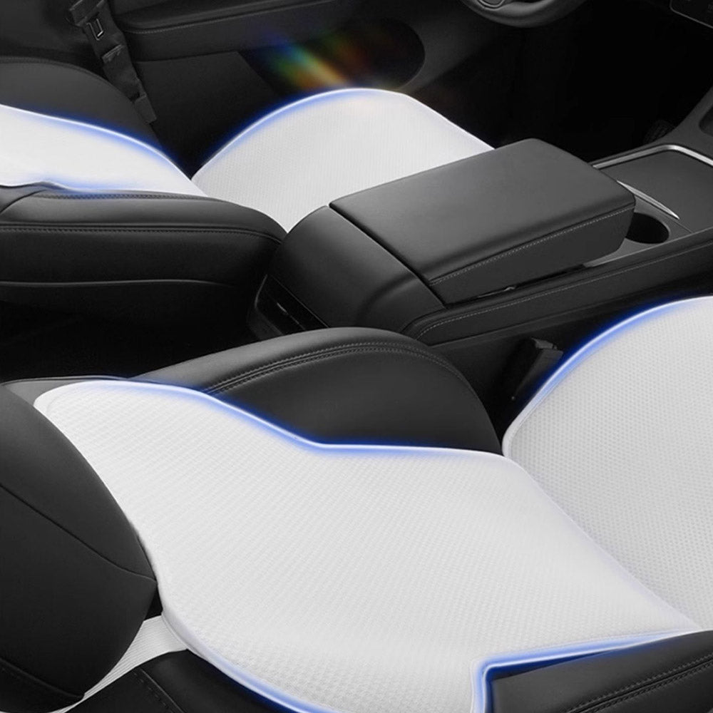 EVAAM® Ice Silk Breathable Air Mesh Seat Cushion for Tesla Model Y Juniper 2025+ - EVAAM