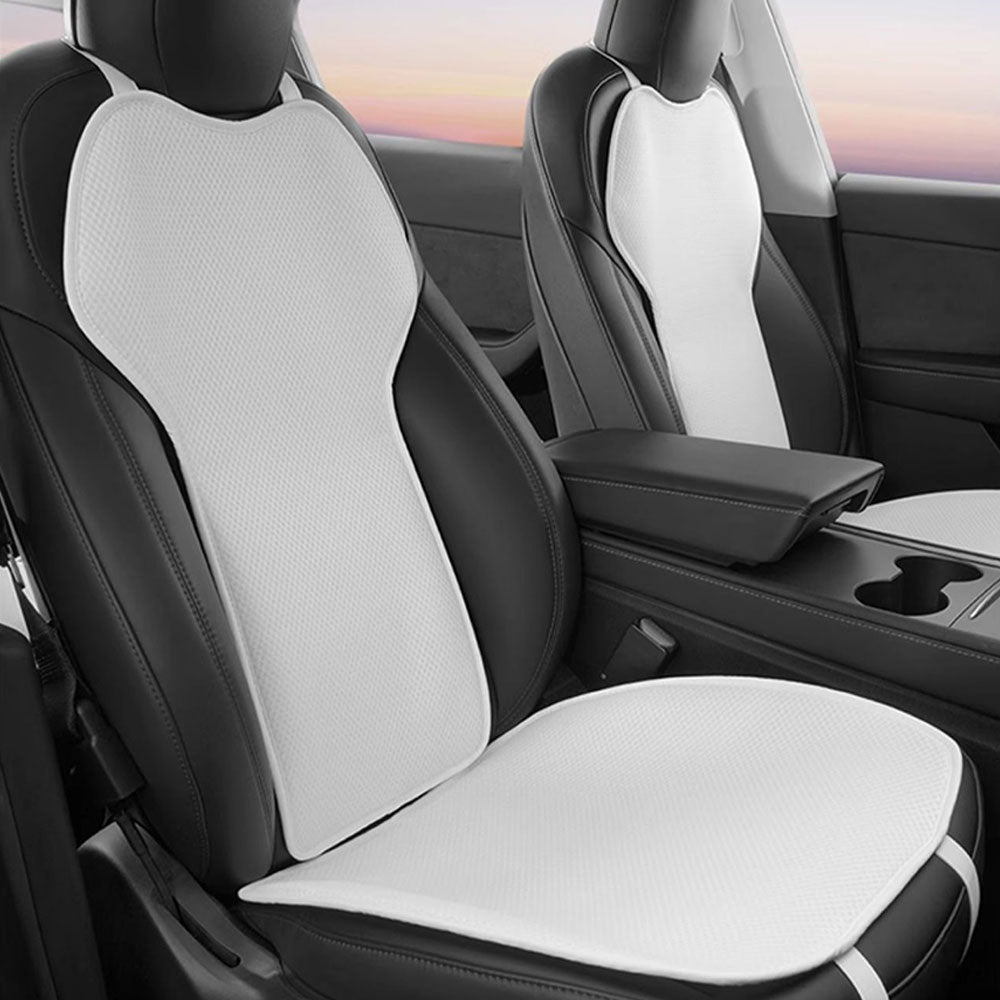 EVAAM® Ice Silk Breathable Air Mesh Seat Cushion for Tesla Model Y Juniper 2025+ - EVAAM