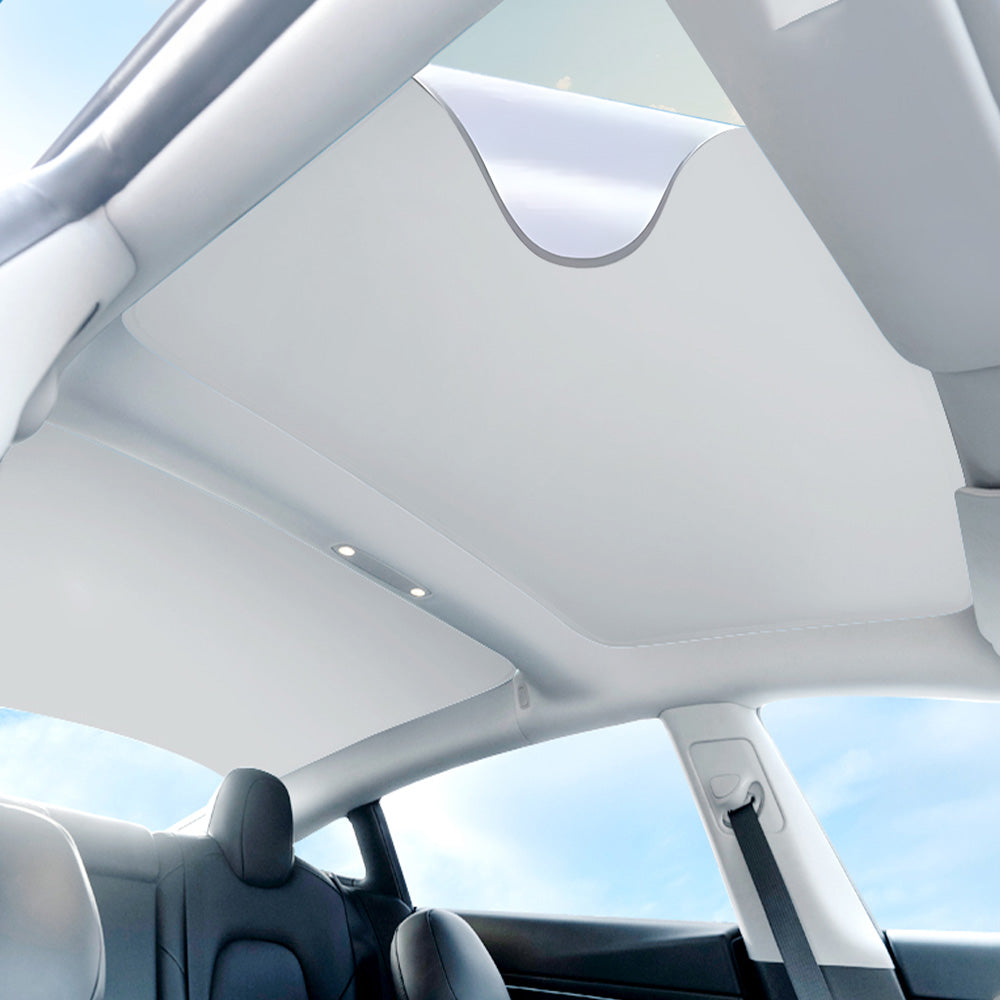 EVAAM® LRC Nano Adsorption Glass Roof Sunshade For Tesla Model 3 (2019-2025) - EVAAM