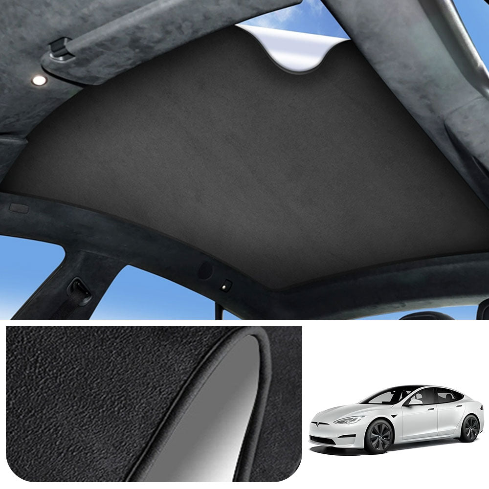 EVAAM® LRC Nano Adsorption Glass Roof Sunshade For Tesla Model S (2014-2023) - EVAAM